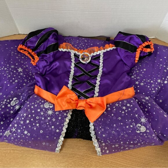 Disney Minnie Mouse Magical Witch Halloween Costume Girls 5/6 Parks Dress Up - Picture 4 of 9